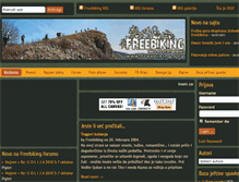 Tablet Screenshot of freebiking.org